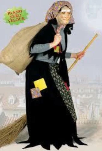 Vestito da hotsell befana per bimba