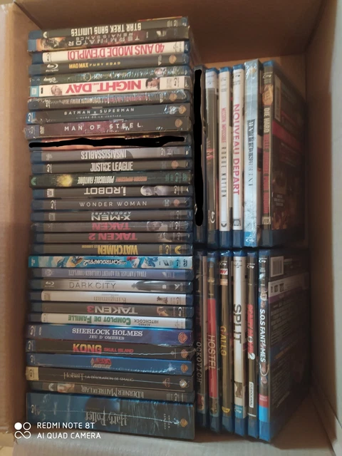 Lot de 48 blu ray neufs sous blister