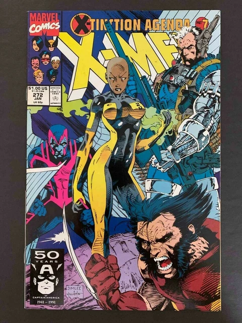 Uncanny X-Men  (Vol. 1) #272  Marvel Comics 1990 Vf/Nm
