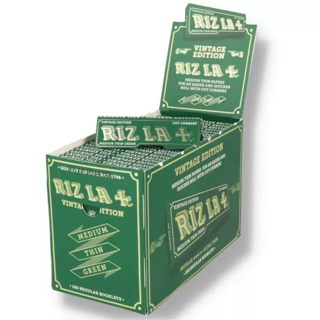 Rizla Green Vintage Edition Regular Rolling Paper  - LIMITED EDITION!