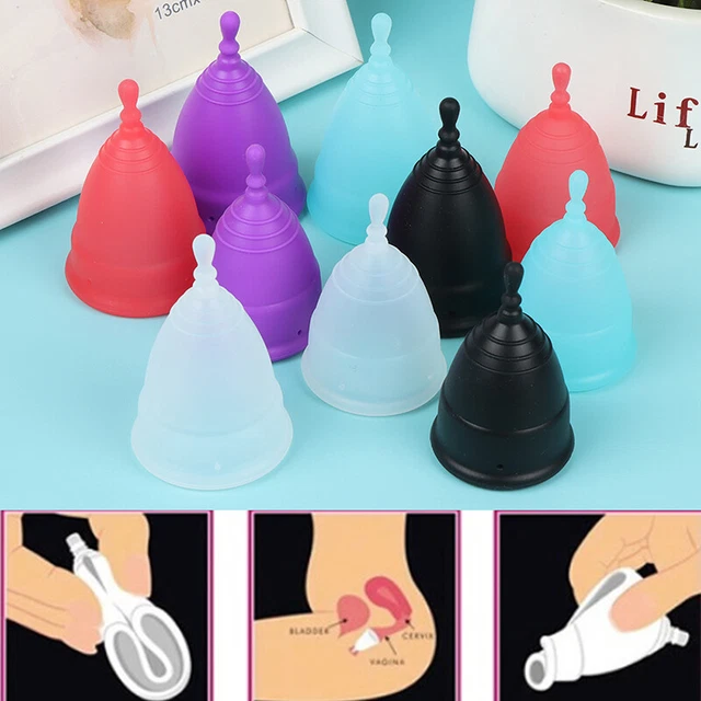 Copa menstrual de silicona médica deportiva higiene femenina mujer dama periodAGUL