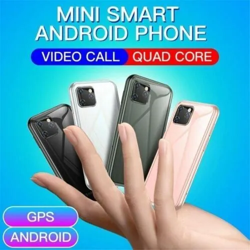 XS11 model Mini Smallest smart Phone Android Dual SIM Bluetooth mobile phone
