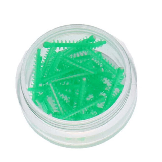 40 Pcs Disposable Dental Adaptive Silicone Interdental Wedge Matrice Matrix