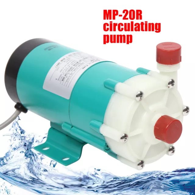 Magnetic Drive Circulating Pump 2600r/min MP-20R Single Suction Impeller 110V US