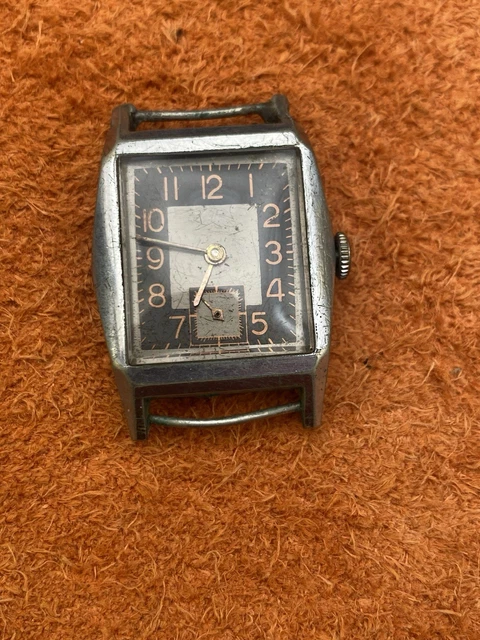 Montre Mécanique G.M.C à Réviser - Mouvement Bloqué - Pièces Détachées Ou Restauration