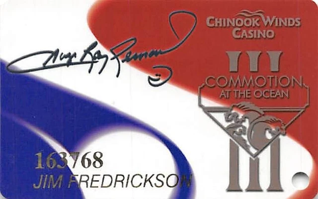 Chinook Winds Casino - Lincoln City, OR - Rare Special Issue Slot Card