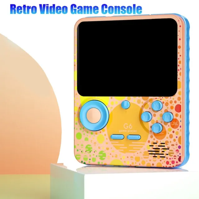 G6 Retro-Videospielkonsole Handheld-Gameplayer 3,5--Bildschirm Eingebau2611