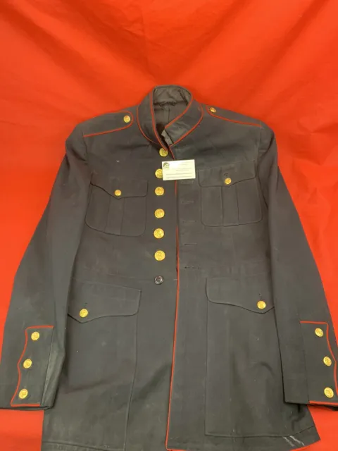 Original WW2 USMC Dress Blues Jacket