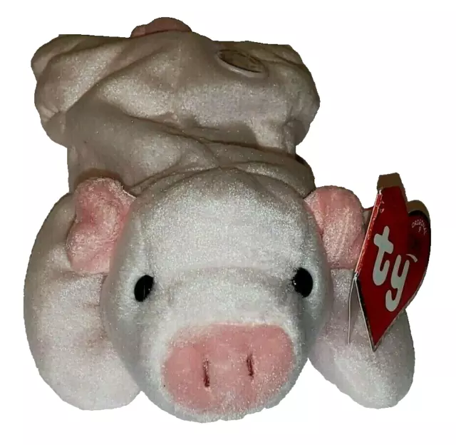 Ty Beanie Baby - SQUEALER the Pig (BBOC 2005 Original 9 Exclusive)(8 inch) MWMT