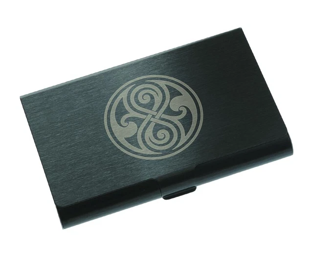 Doctor Who Novelty Men Stainless Steel Business Credit Card Holder Money Wallet
