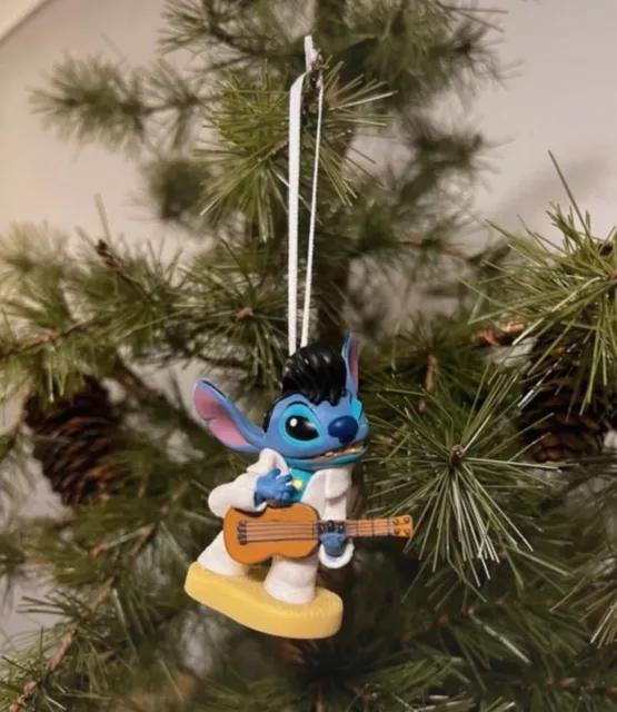 Disney Store Elvis Stitch From Lilo And Stitch, Christmas Tree Decoration