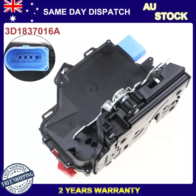 Front Right Door Lock Driver Side Actuator 3D1837016A For VW Golf MK5 2003-2009