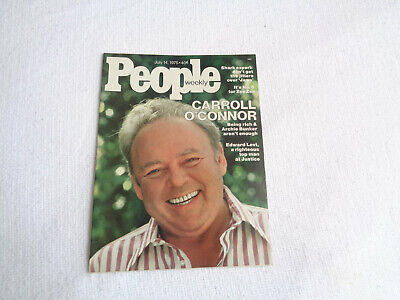 People - July 14, 1975 - Carroll O'Connor Cover