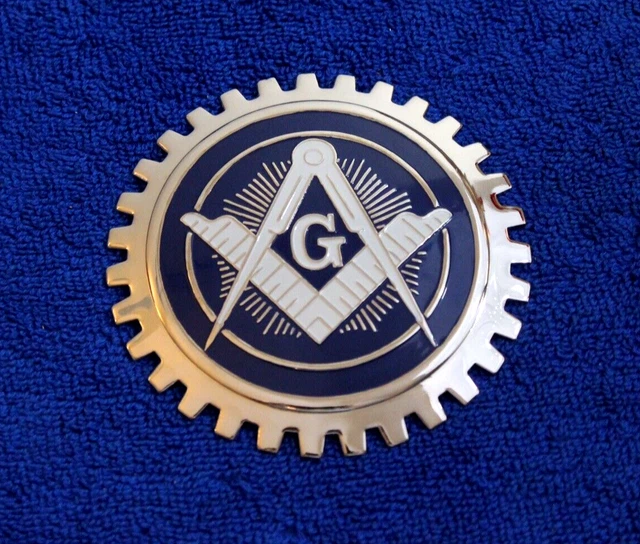 Chrome Masonic Grille Badge Emblem License Plate Bumper Topper All Seeing Eye Chrome Masonic Grille Badge Emblem License Plate Bumper Topper All Seeing Eye