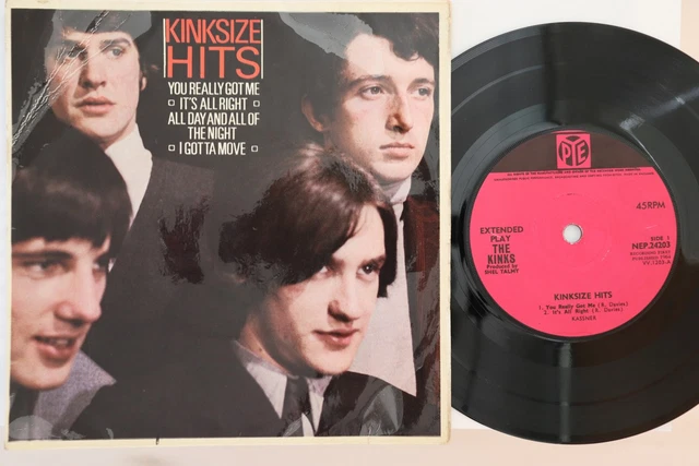 The Kinks / Kinksize Hits UK盤7\"EP The Kinks / Kinksize Hits UK盤7
