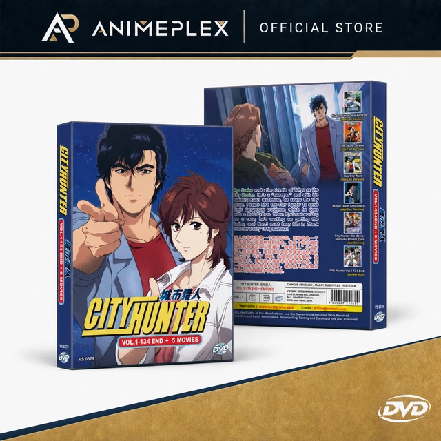 CITY HUNTER COMPLETE DVD-BOX (completely limited production