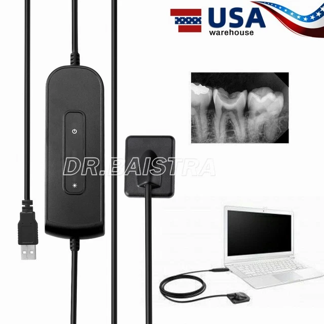 DENTAL DIGITAL INTRAORAL Xray Sensor USB Image RVG X Ray Sensor