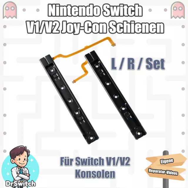 L/R /Set Slider Schiene für Nintendo Switch Links Rechts JoyCon Controller Rail