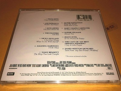 MY BEST FRIEND�S WEDDING soundtrack CD tony