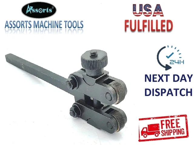 Clamp Type Lathe Knurling Tools II 3/8" Sq x Long 5-3/4" Inch Tail (USA FULFILL)