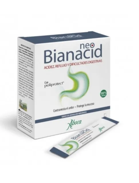 ABOCA Neo Bianacid 20 Sachets  X Acid Stomach Reflux Gastritis