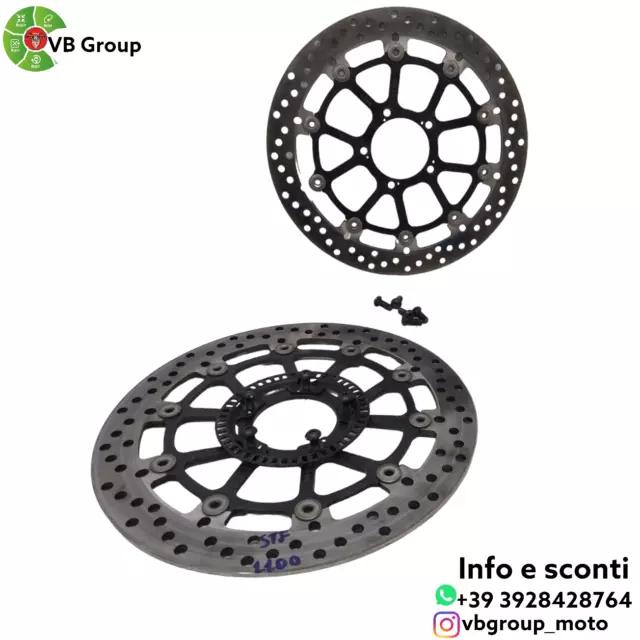 Coppia dischi freno anteriori originali  BREMBO 320mm