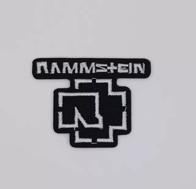 RAMMSTEIN HEAVY METAL Iron on Patch Embroidery Pop Culture Brand