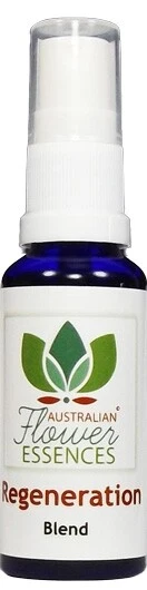 RIGENERAZIONE fiori cespuglio essenze spray vitale essenze floreali australiane