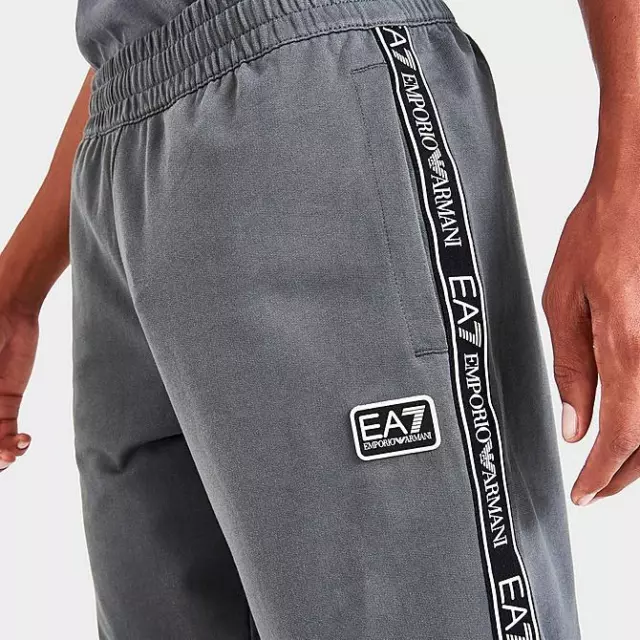 MEN'S $125 EA7 EMPORIO ARMANI AUTHENTIC TAPED LOGO BERMUDA SHORTS NEW Size S-XXL