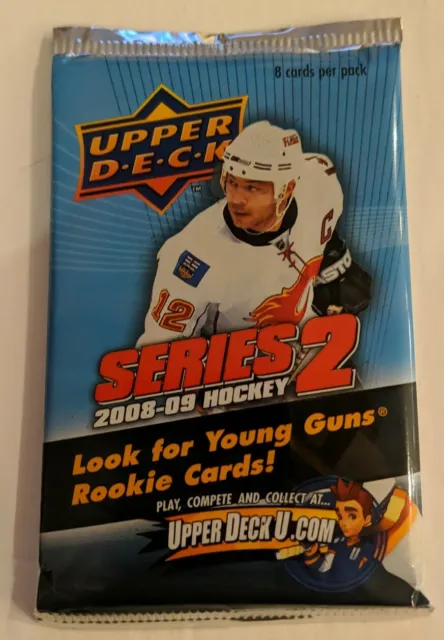 2008-2009 Upper Deck Series Two Hockey Cards One Pack *Young Guns*