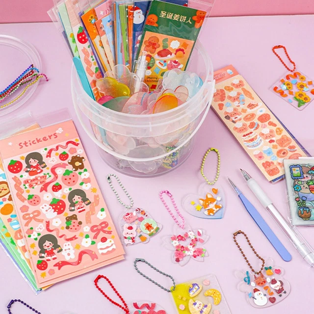 Práctico juego de tarjetas de cuco acrílico duradero estudiante 1 juego de acrílico