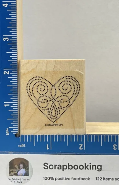 Stampin' Up! Polka Dot Punches Group  - Heart - Rubber Stamps