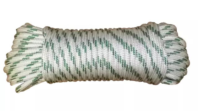 3/8" (10mm) x 85' Sail/Halyard Line, Double Braid Polyester, Sheets, Boat Rope
