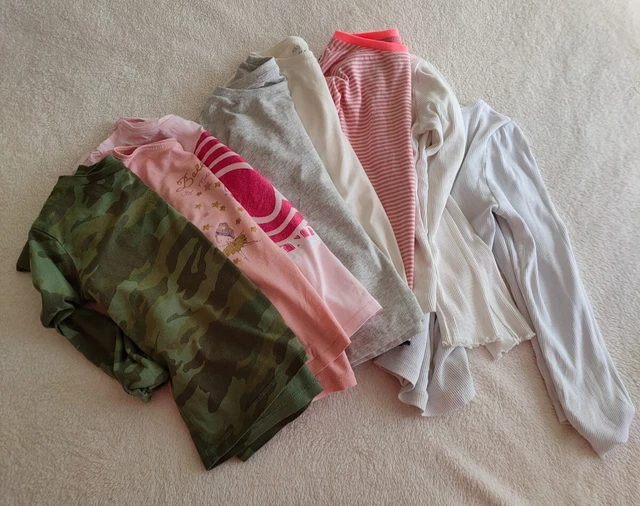 Top/t-shirt ragazza a maniche lunghe età 7-8 anni. buone condizioni