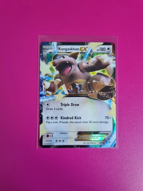 Pokemon Kangaskhan EX XY Flashfire 78/106 Highly Played