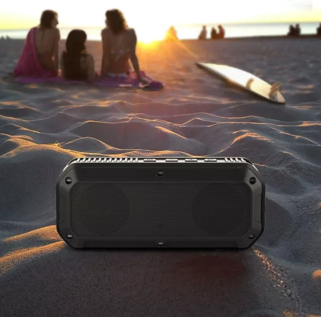 Enceinte Bluetooth Portable Haut-Parleur Sans Fil 16 Heures Autonomie Étanche IP 2