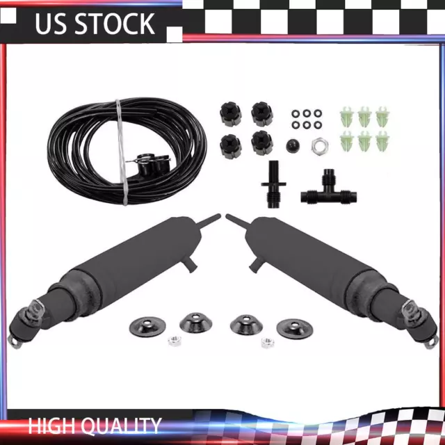 For Buick Cadillac MONROE MA822 AK29 Air Shock Absorbers Install Hose Rear Kit