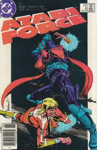 Atari Force #6 DC Comics Newsstand June Jun 1984 (FNVF)