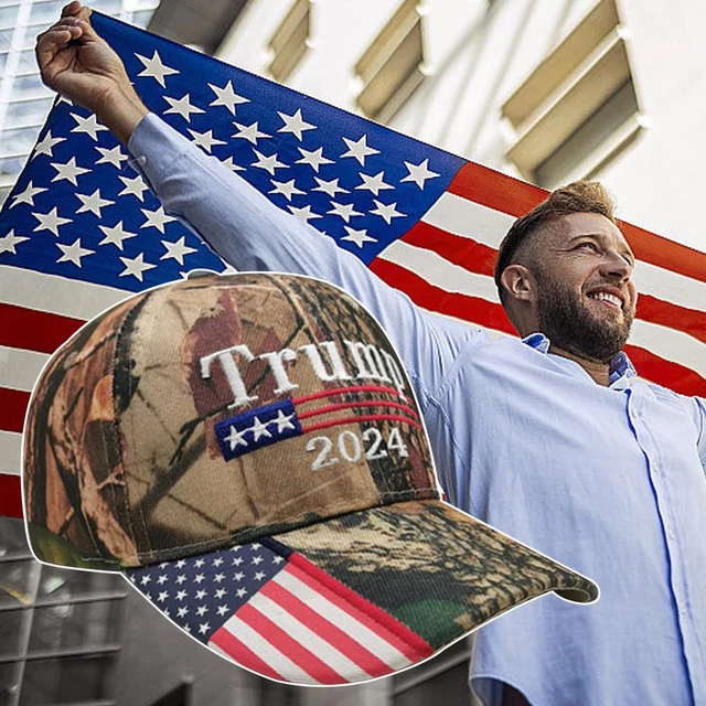 DONALD TRUMP 2024 MAGA Hat Cap Camo USA KAG Make Keep America Great