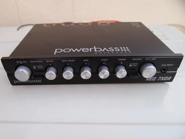 Powerbass aeq 4  Band Graphic Equalizer W/ Subwoofer output for auto sound