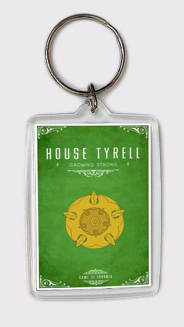 CASA TYRELL HOUSE Tyrell Llavero Juego De Tronos Keyring Game Of