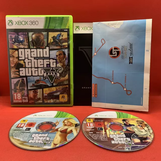 Grand Theft Auto V (2013) Xbox 360 Cover 