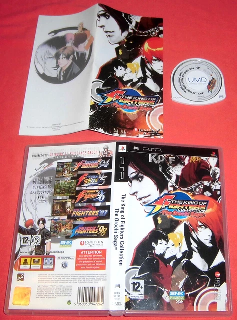 PSP THE KING of Fighters Collection The Orochi Saga [FR] CIB Boîte ...