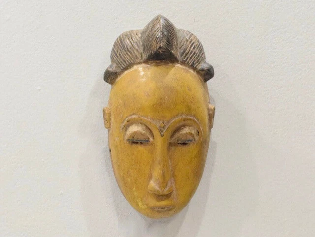 African Mask Baule Tribe Passport Mask Mali