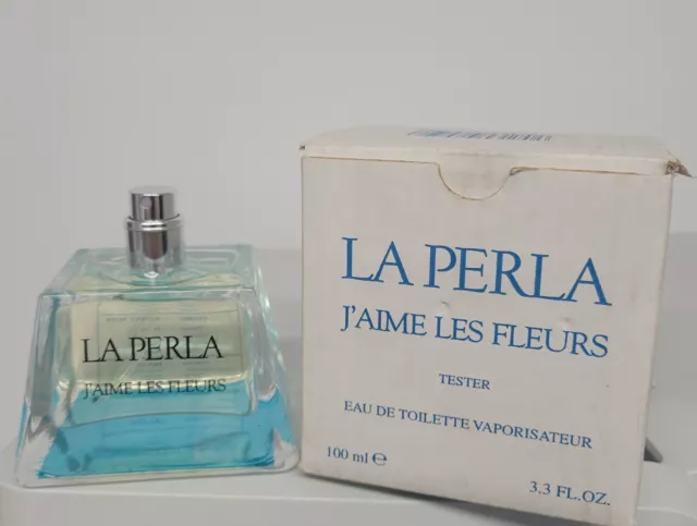 Jaime Les Fleurs  By La Perla Women Edt 3.4 Oz Spray (Tester No Cap)