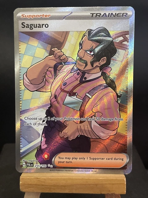 SAGUARO 255/193 POKEMON S&V Paldea Evolved Completo Arte Ologramma