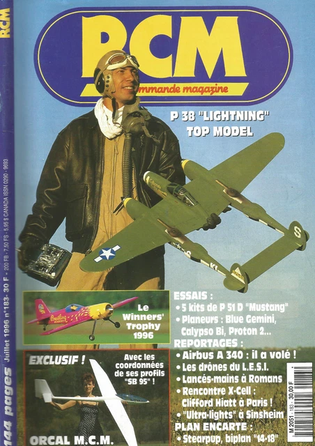 Revue RCM N°195 Avec Plan Encarté Avions - BA4B / Pilatus Porter - État Occasion