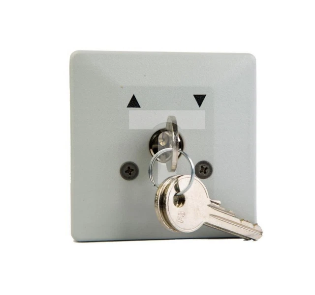 Interrupteur à Clé Inprojal ISAP2T1M – Pour Portail Ou Volet Roulant – Neuf