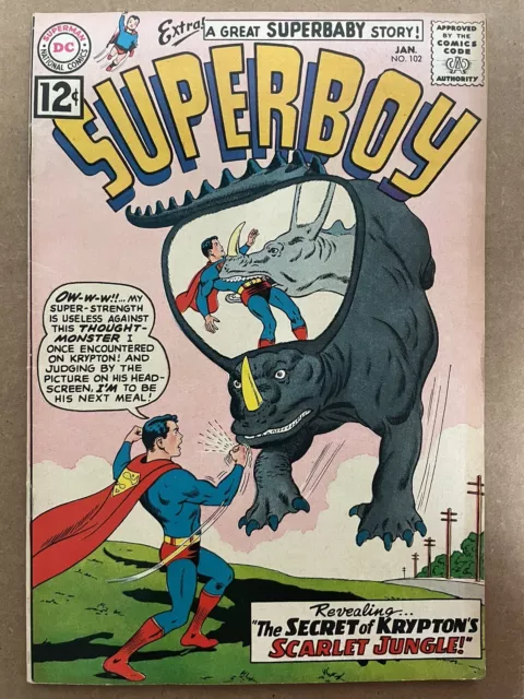 Superboy #102 (DC, 1963) FN+