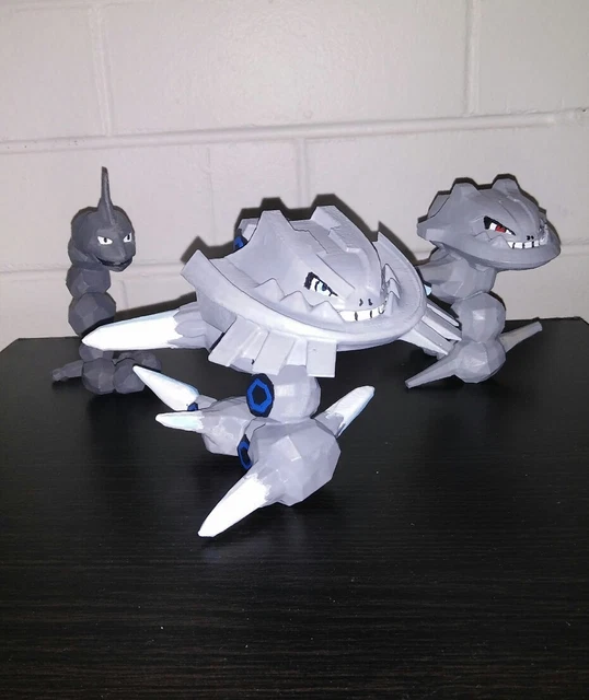 Pokemon Figurines Mega Steelix Figure CUSTOM MEGA STEELIX Figure